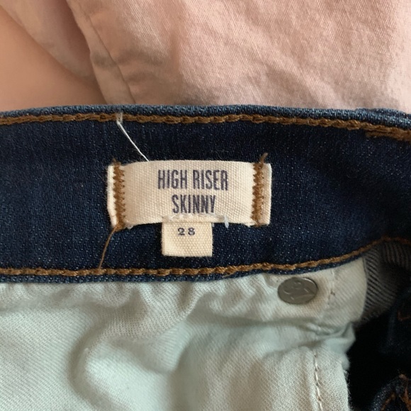 Madewell high riser skinny jeans Davis wash - Picture 4 of 7